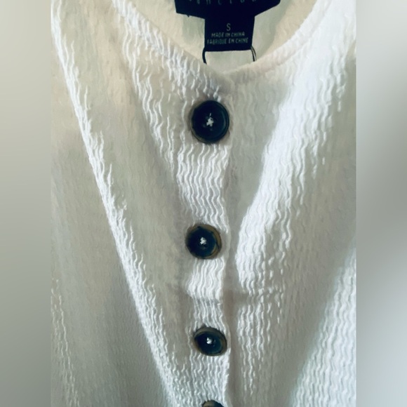 Sanctuary front-tie/twist front tank top - Small - Picture 2 of 5